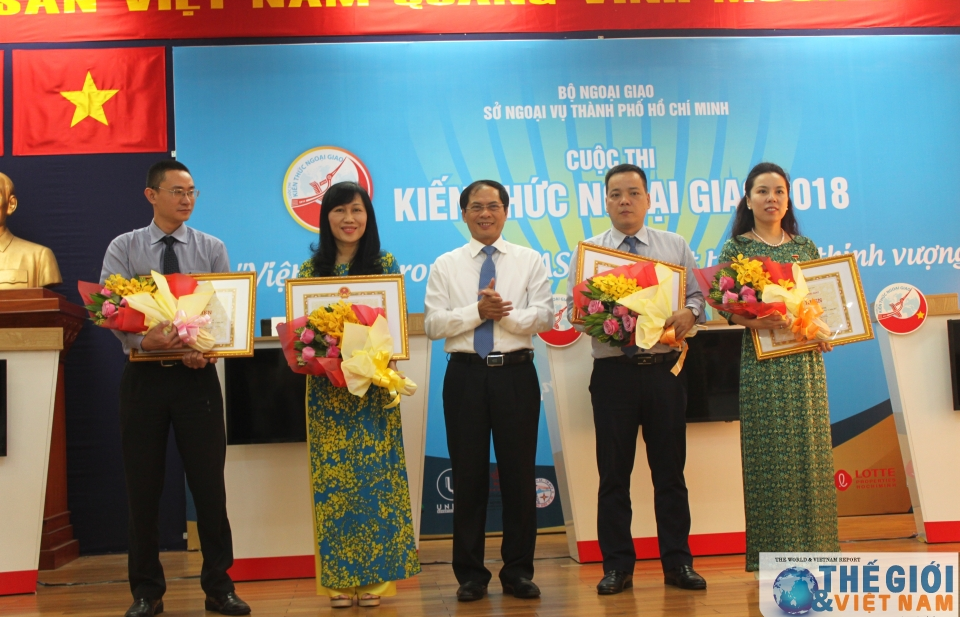 Sở ngoại vụ TP. HCM tổ chức thi tìm hiểu kiến thức ngoại giao về ASEAN