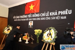 Đại sứ quán Việt Nam tại Nam Phi và Tanzania tổ chức lễ viếng nguyên Tổng Bí thư Lê Khả Phiêu