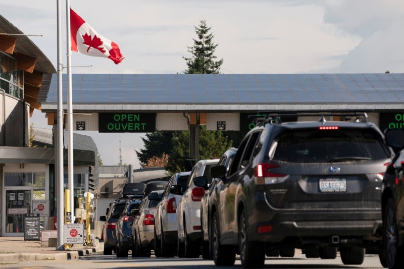 Biên giới Mỹ-Canada. (Nguồn: Reuters)