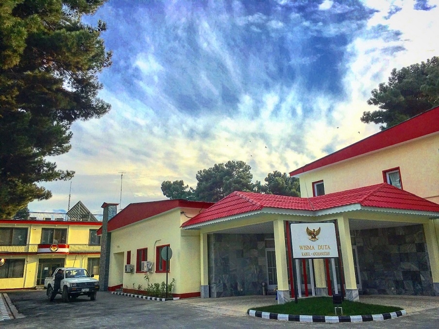 Đại sứ quán Indonesia tại Afghanistan. (Nguồn: ĐSQ)