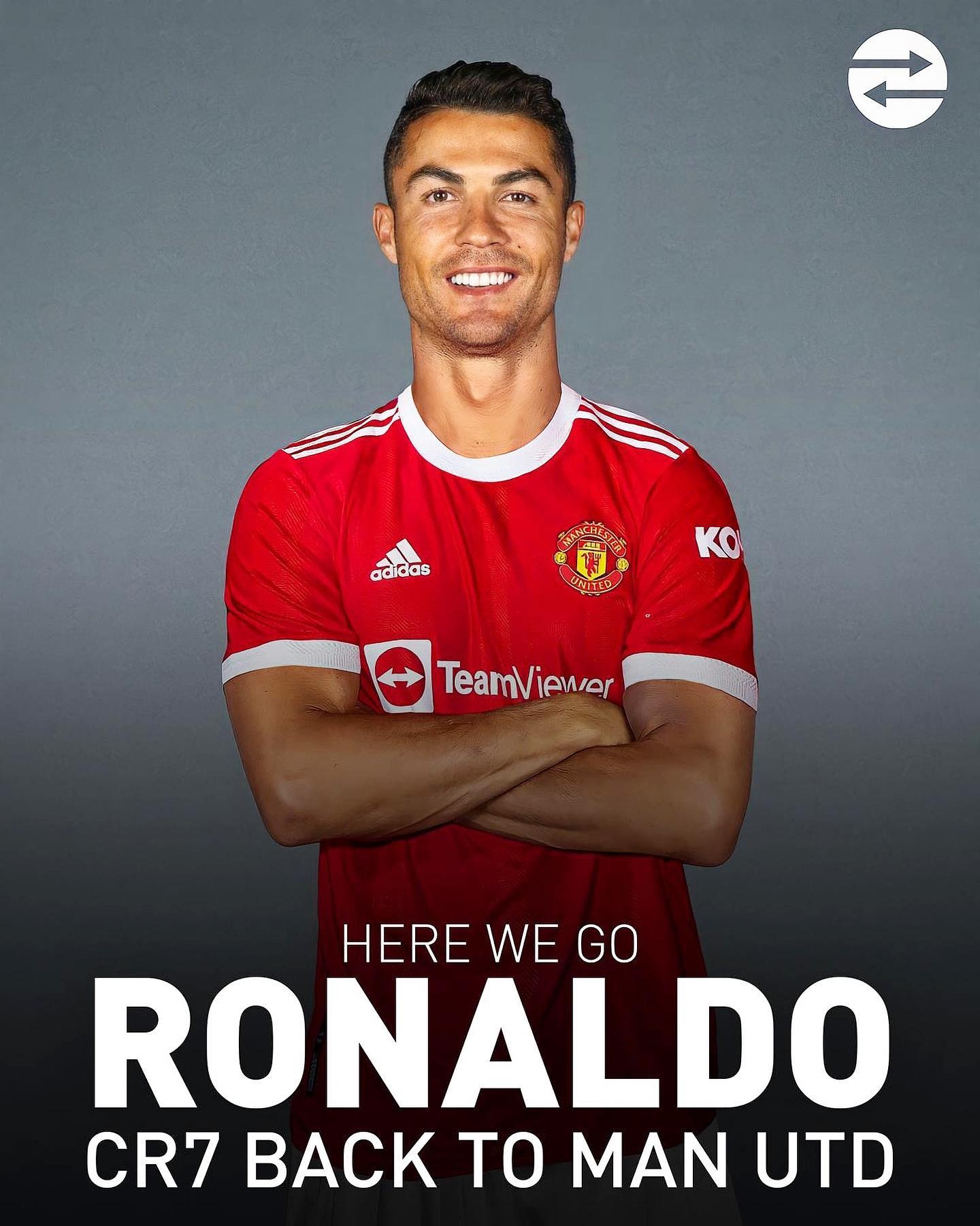 Cristiano Ronaldo đã trở về nhà với Manchester United.