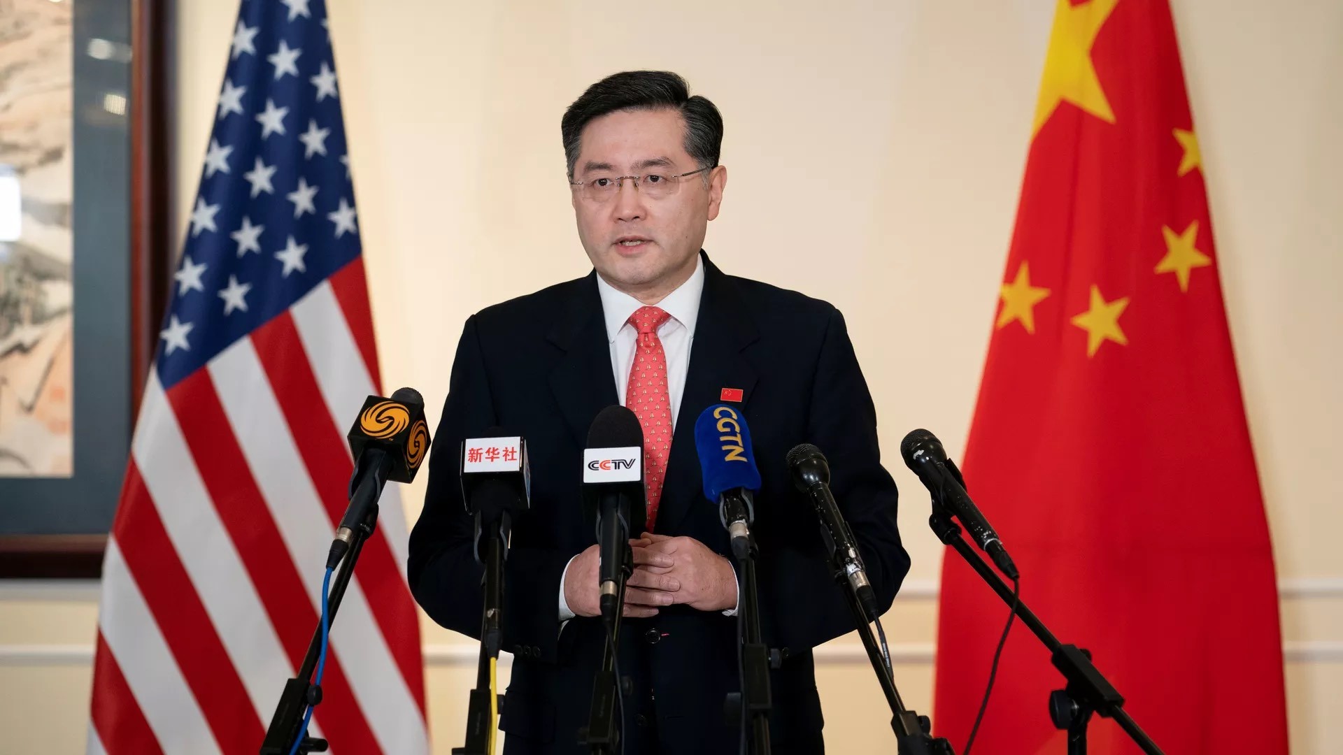 Đại sứ Trung Quốc tại Mỹ Tần Cương. (Nguồn: Getty)