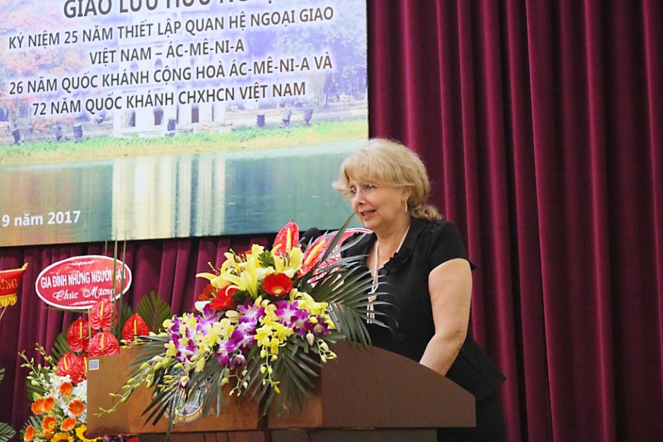 vietnam armenia diplomatic ties celebrated in ha noi