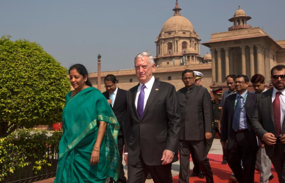 Bộ trưởng Quốc phòng Mỹ thăm chính thức Ấn Độ
