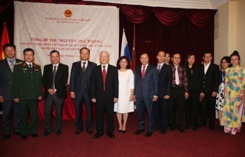 Party leader encourages OV to contribute to Vietnam-Russia ties