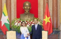 president tran dai quang welcomes heads of delegations to asosai 14