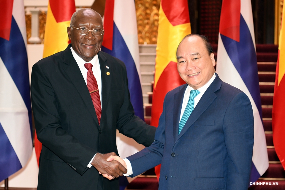 vietnam always treasures ties with cuba pm