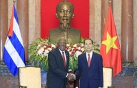 president tran dai quang welcomes heads of delegations to asosai 14