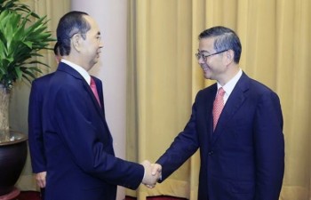 President hosts Chinese Chief Justice