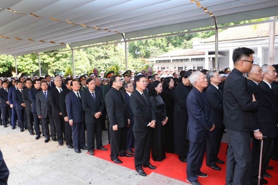 national funeral held for president tran dai quang