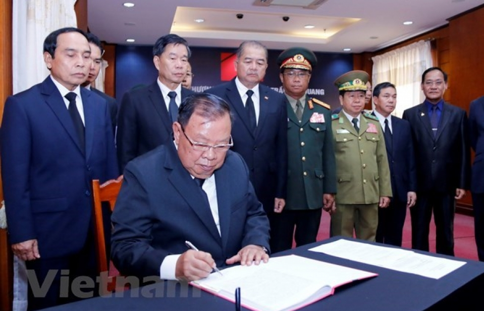 Lao friends mourn for President Tran Dai Quang