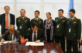 Vietnam, UN ink MoU on deployment of field hospital to South Sudan