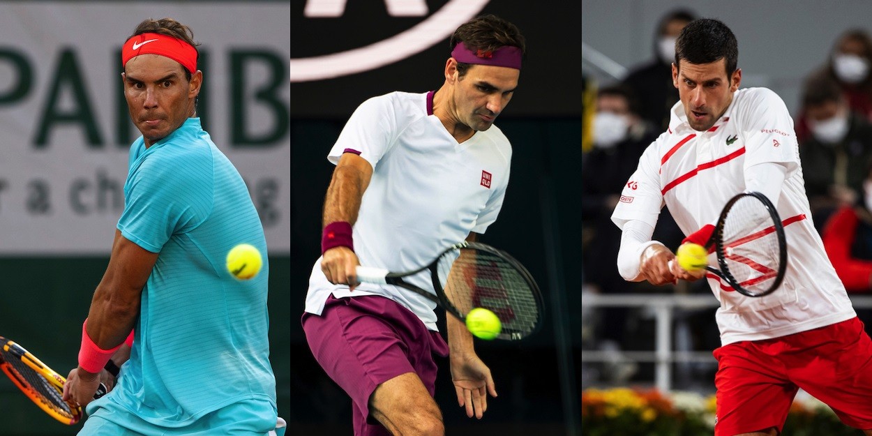 Nole sẽ vượt qua Nadal và Federer để trở thành tay vợt vĩ đại nhất lịch sử tennis? (Nguồn: Getty)