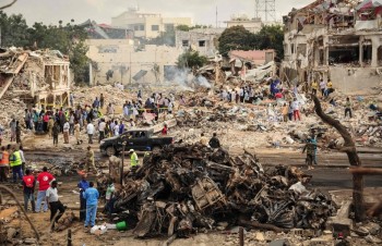 Condolences to Somalia on heavy losses in terror attack