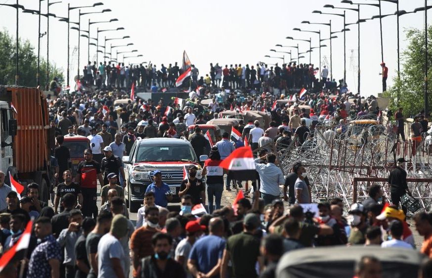 Biểu tình bạo lực chống Chính phủ tiếp diễn tại Iraq gây nhiều thương vong