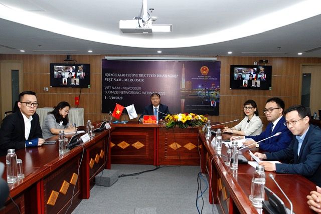 Hội nghị giao thương trực tuyến Việt Nam-Mercosur: Mở rộng kinh doanh ở các thị trường tiềm năng tại Nam Mỹ