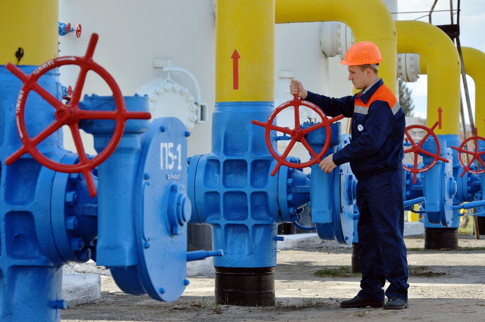 Tổng thống Ukraine đề xuất giảm phí chuyển tải khí đốt cho Gazprom. (Nguồn: AFP)