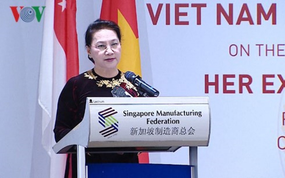 vietnam encourages singaporean investments na chairwoman