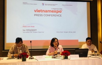 Hội chợ hàng Việt Nam sẽ diễn ra từ 14-17/12 tại Myanmar