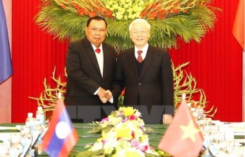 Vietnamese, Lao leaders emphasise special relations