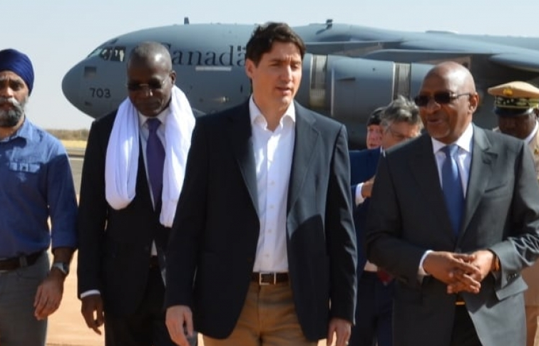 Thủ tướng Justin Trudeau bất ngờ thăm binh sĩ Canada tại Mali