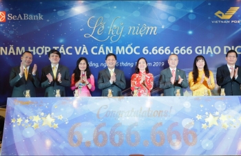 SeABank and VNPost celebrate 4 years of cooperation, reached 6,666,666 transactions