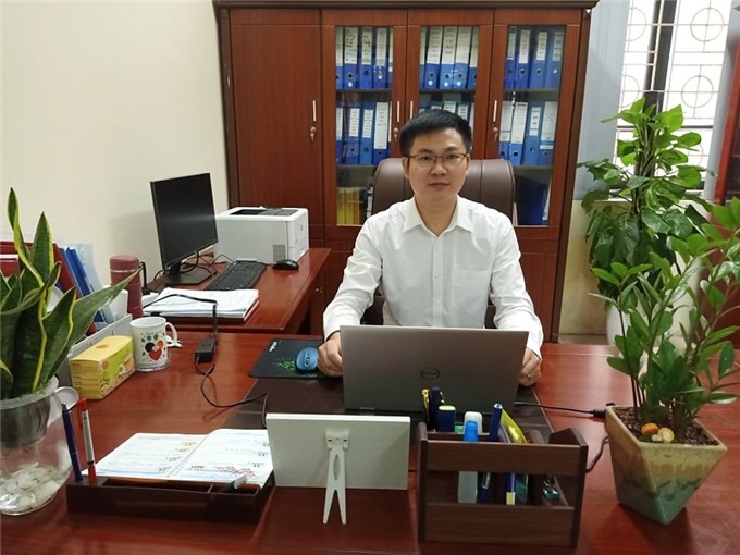 Assoc. Prof .Dr. Nguyen Danh Nam, Head of the Training Department, Thai Nguyen University.