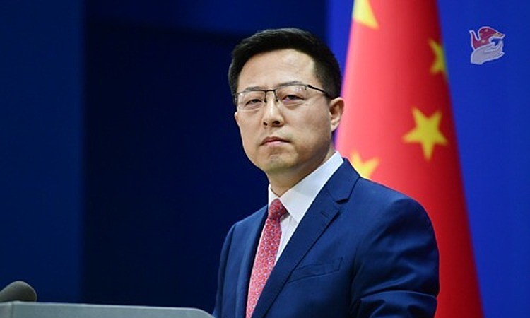 Phát ngôn viên Bộ Ngoại giao Trung Quốc Triệu Lập Kiên trong cuộc họp báo tại Bắc Kinh hôm 20/12.
