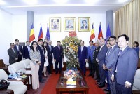 Lãnh đạo Bộ Ngoại giao chúc Tết cổ truyền Chol Chnam Thmay Campuchia