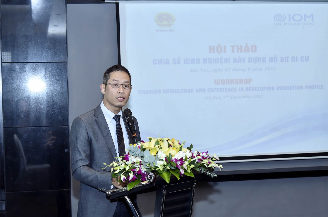 Thứ trưởng Ngoại giao Phạm Quang Hiệu dự hội thảo chia sẻ kinh nghiệm xây dựng Hồ sơ di cư