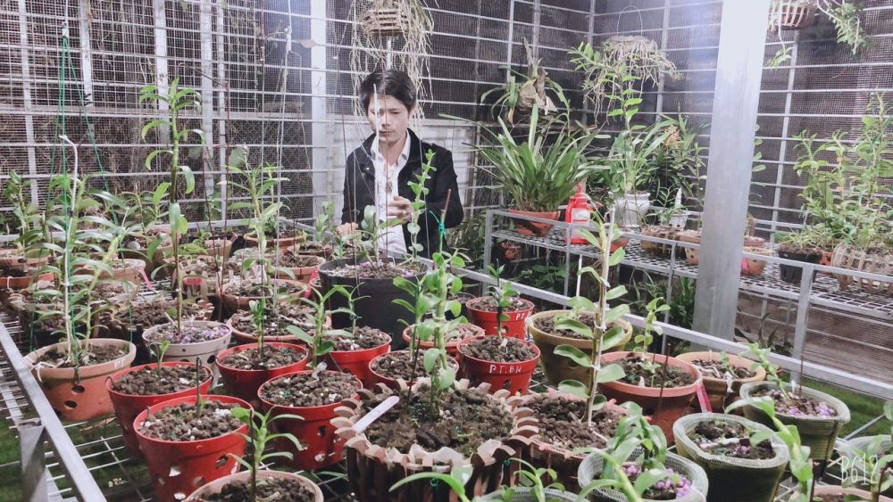 Nguyễn Văn Nam: Ông chủ vườn lan đam mê làm từ thiện