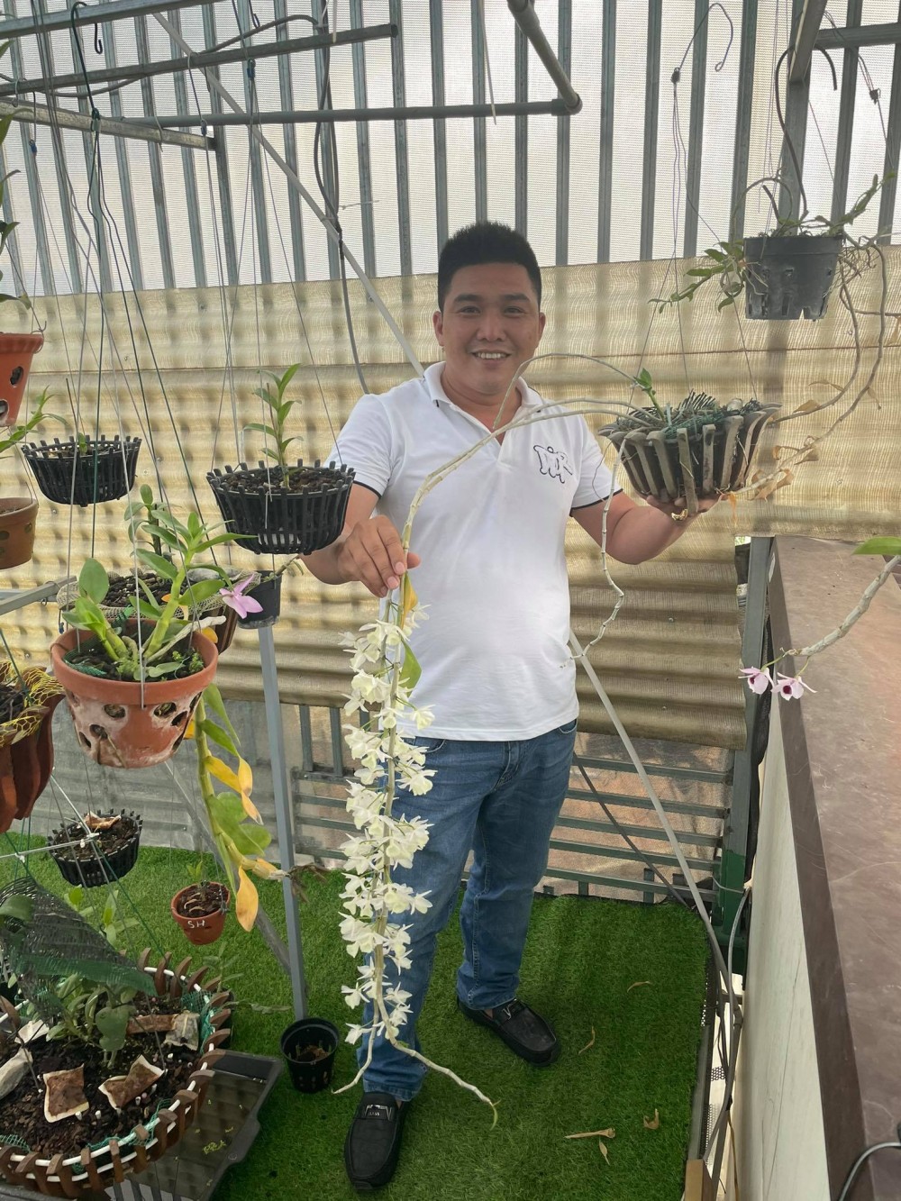 Lê Văn Nam: Chủ nhân trẻ của vườn lan khủng