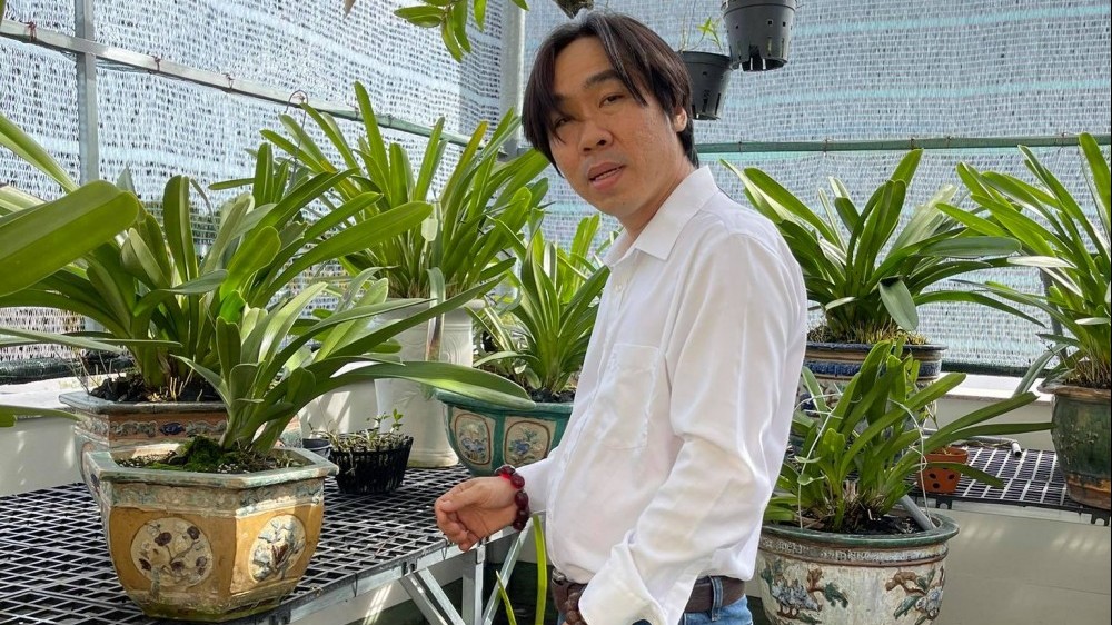 Nguyễn Huy Bình: Chủ nhân vườn lan 'khủng' nhiều người ngưỡng mộ