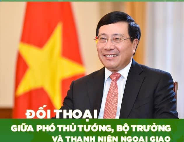 Phó Thủ tướng Phạm Bình Minh sắp đối thoại với thanh niên Ngoại giao
