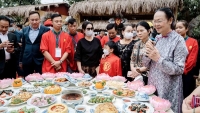 Gía trị văn hoá trong 'Ngày hội ẩm thực chay' Tam Chúc