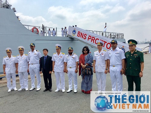 Tàu Hải quân Bangladesh thăm hữu nghị TP. HCM