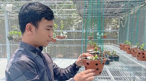 Nghệ nhân 9X Trần Quốc Hoà - Ông chủ vườn lan nức tiếng tại Đồng Nai