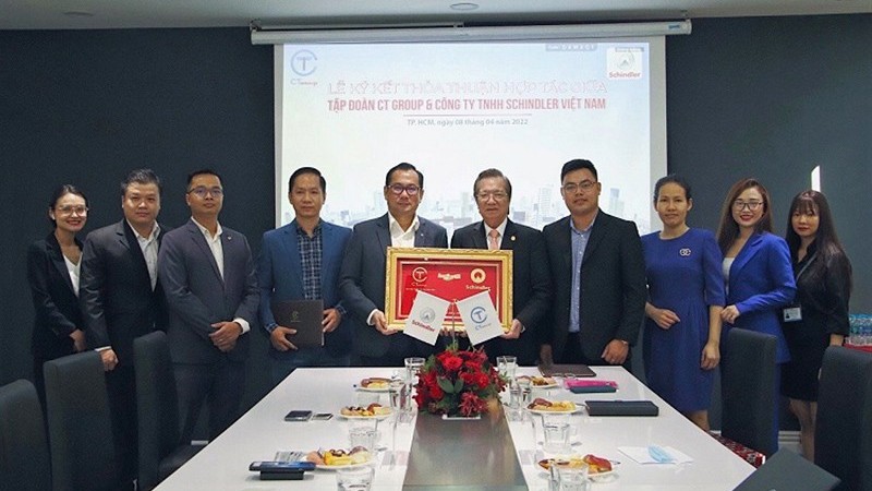 CT Land ký kết hợp tác chiến lược toàn diện với Shindler Việt Nam