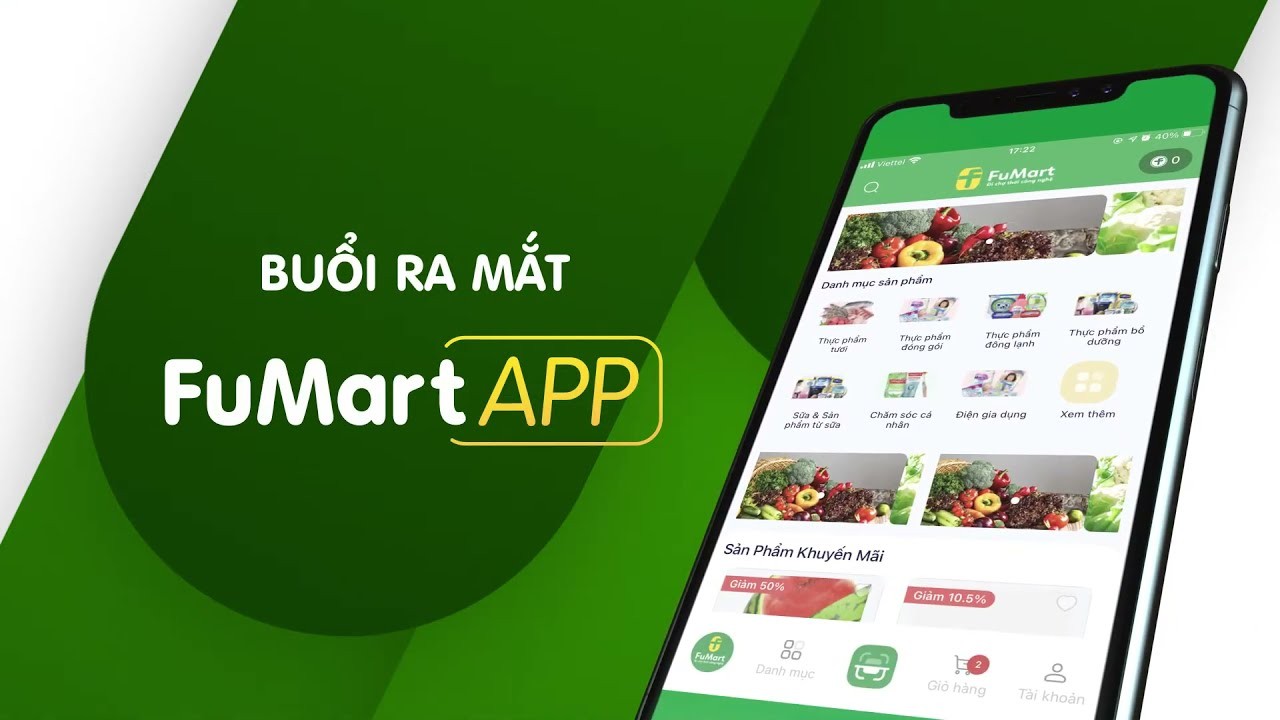 Fumart app: Đi chợ thời công nghệ 4.0