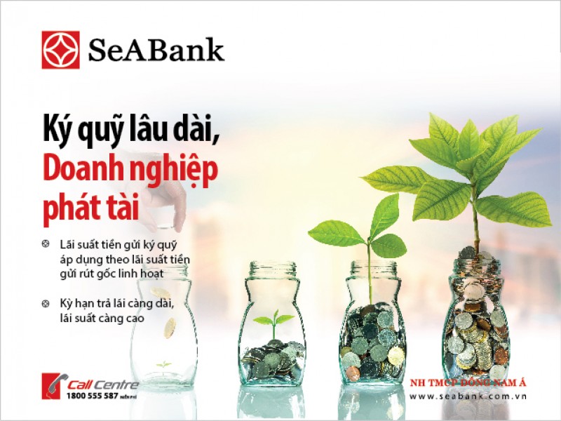 Ngân hàng SeABank triển khai dịch vụ tiền gửi ký quỹ