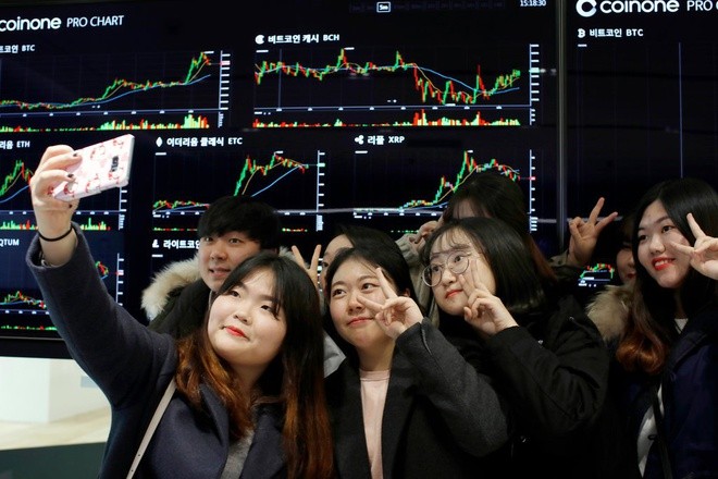 Giới trẻ Hàn Quốc đang ảo tưởng với việc làm giàu nhanh chóng từ tiền điện tử.