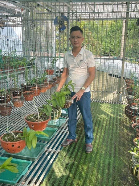 Nghệ nhân Nguyễn Ngọc Duy và hành trình gây dựng vườn lan cho riêng mình