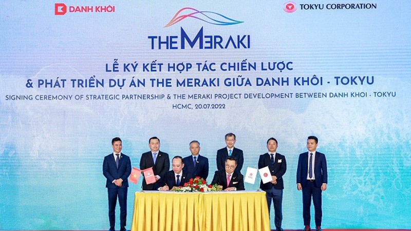 Danh Khôi ký kết hợp tác chiến lược với Tokyu để phát triển The Meraki Vũng Tàu