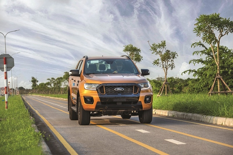 Mẫu xe Ford Ranger 2021.