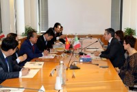 Phó Thủ tướng Thường trực Chính phủ Trương Hòa Bình gặp Lãnh đạo Hội đồng Tư pháp quốc gia Italy