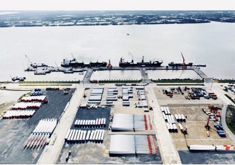 Long An, Cảng quốc tế Long An sẽ là cảng Logistic trọng điểm của cả khu vực miền Nam (Ảnh: Trúc Giang)