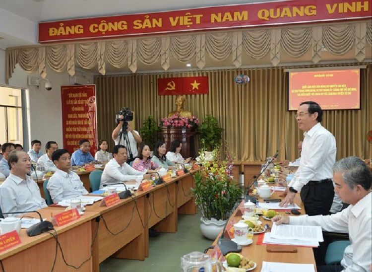 Bí thư Thành ủy TP.HCM Nguyễn Văn Nên trả lời đề xuất thành lập TP Củ Chi hôm 20/11.