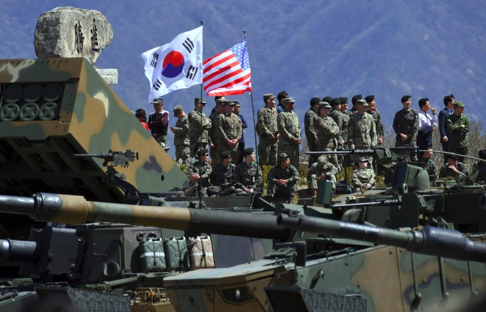 Hàn Quốc và Mỹ chuẩn bị tập trận quân sự chung