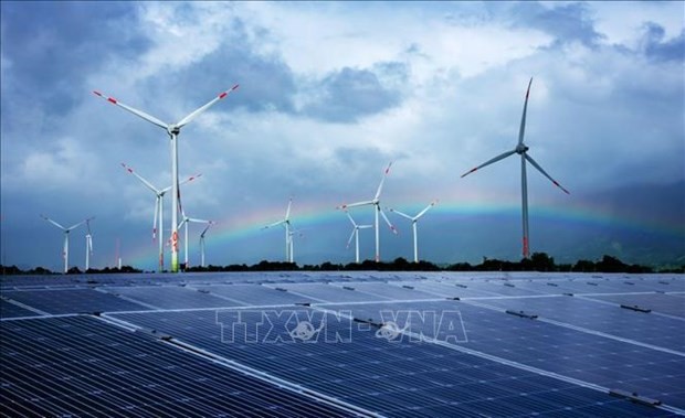 Auction mechanism needed for sustainable development of renewable energy market: Dialogue. (Photo: VNA)