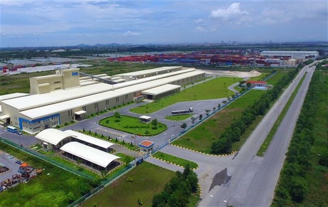 Experts evaluate Viet Nam's eco-industrial park model. (Photo VNA/VNS)